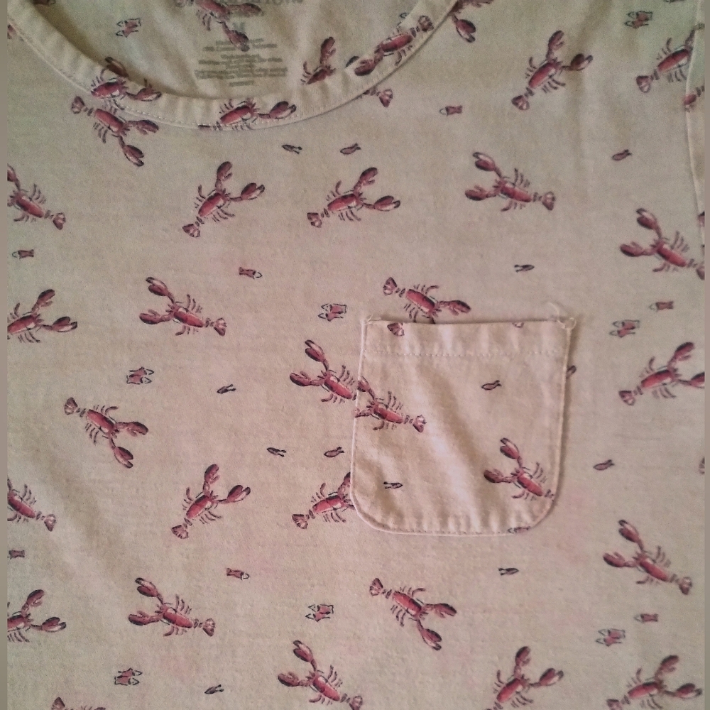 Lobster 🦞 Print Sleep Dress Nightgown